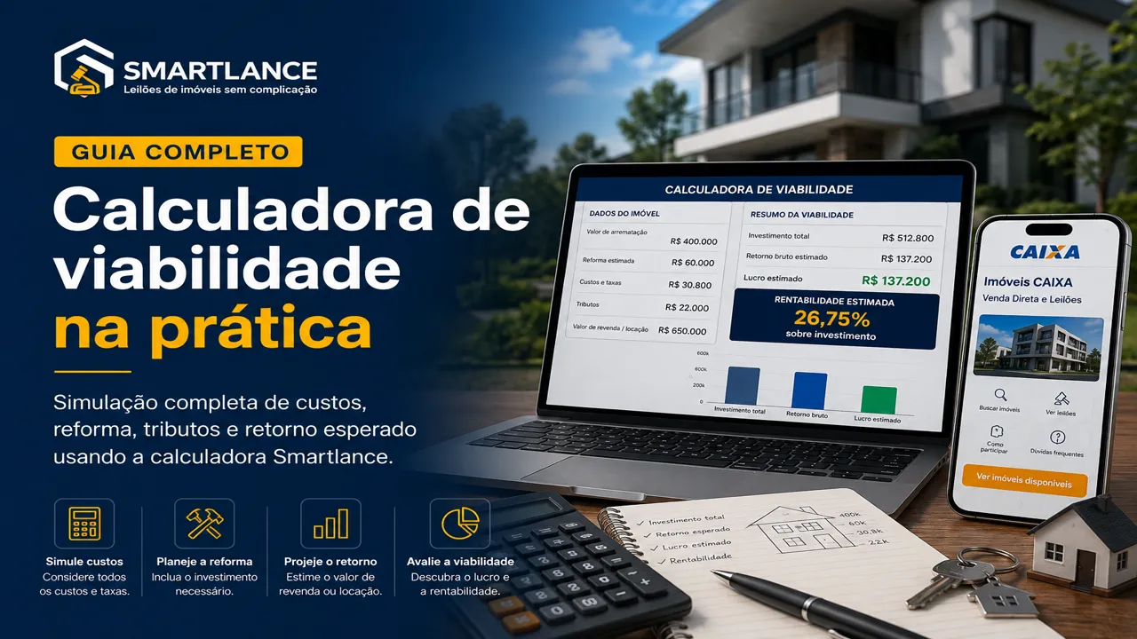 Calculadora de viabilidade na prática